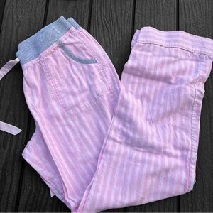 Pink pajama pants size S great condition